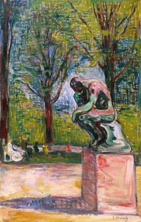 Paris-MuseeRodin-RODINS-THE-THINKER-IN-DR-LINDES-GARDEN-IN-LUBECK-1907